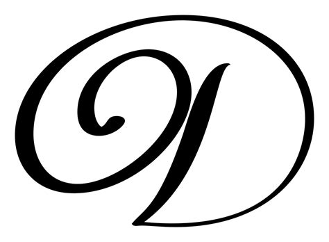 The Art Of The Feminine Letter D Script For Elegant Wedding Invitations