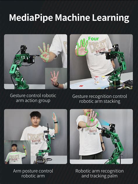 Yahboom DOFBOT AI Vision Robotic Arm with ROS Python programming for R ...