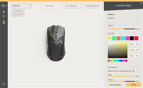 Image result for Glorious Model D Wireless Software