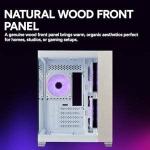 Amazon.in: Buy Cooler Master Elite 481 Wood Computer Case- White |3 X ...