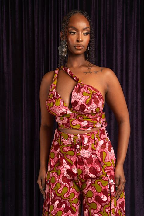 OGE African print Infinity Top – OFUURE