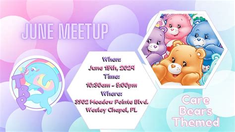 Tampa Bay Planners | Care Bears Themed Meet Up, 3902 Meadow Pointe ...