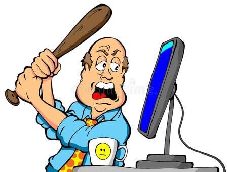Image result for Angry Computer Pic