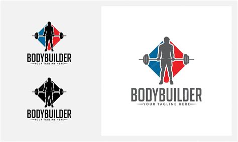 Bodybuilder Gym Logo 的图像结果