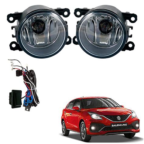 Auto Pearl - Car Fog Lamp Lights With Wiring kit and Switch Compatible ...