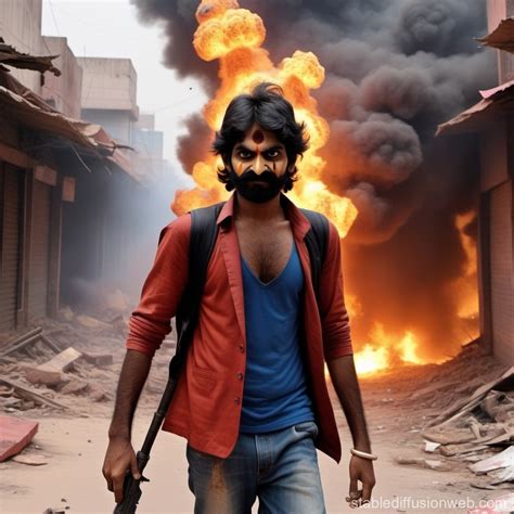 Indian Joker Store Destruction with RPG | Stable Diffusion Online