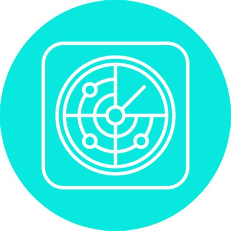 Radar Generic color fill icon | Freepik