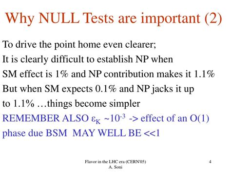 Null Testing 的图像结果