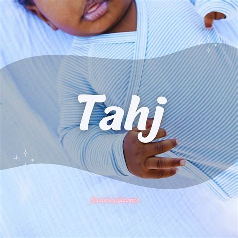 Zaria-Name Consultant 💓 on Instagram: "Tahj 👑 •taj• Meaning: crown” or ...