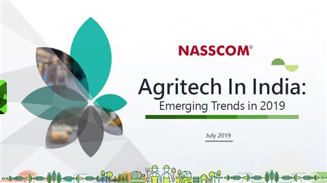 Agritech In India - Emerging Trends In 2019 | nasscom | The Official ...