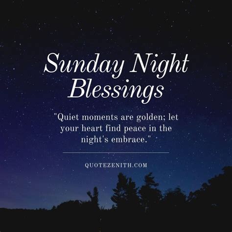 63+ Short Sunday Night Blessings For Sleepfull Nights