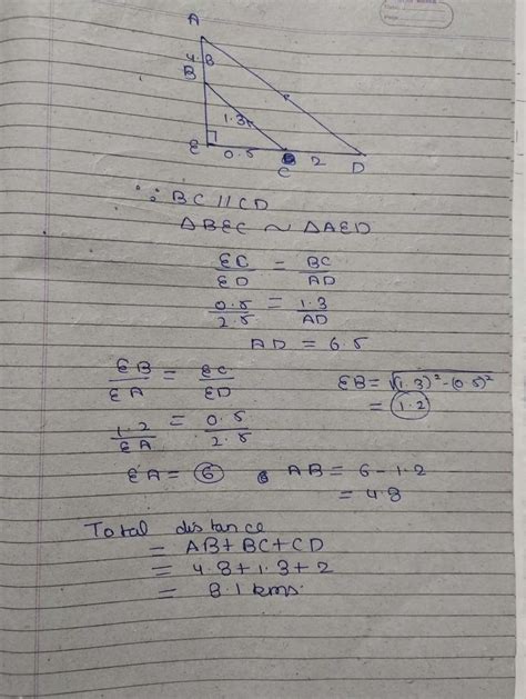 [Video] Q7 - Rajesh, a courier delivery agent, starts at point A and ...