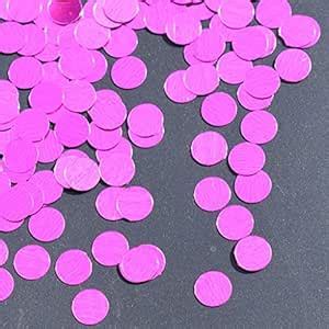 Buy CALANDIS Metalic Sparkle Round Scatter Table Confetti Wedding Party ...