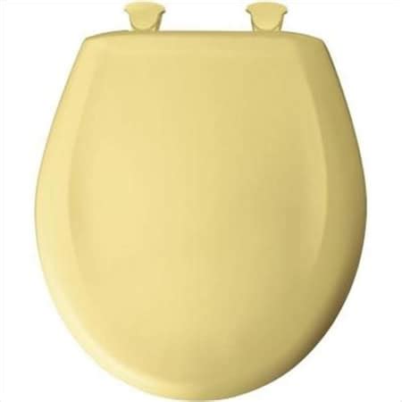 Church Seat Church Seat 200SLOWT 211 Round Closed Front Toilet Seat in ...