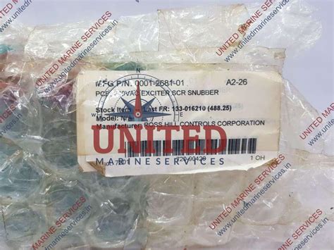 ROSS HILL CONTROLS EXCITER SNUBBER CIRCUIT BOARD SCHEM & ASSY 000-2682 ...