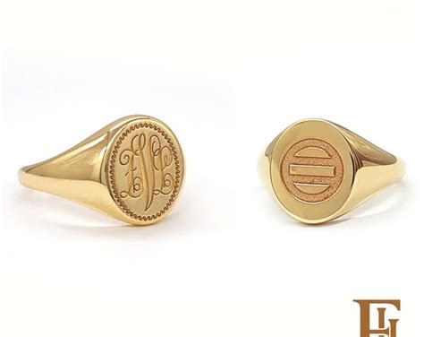 Signet Rings - Etsy India