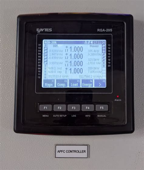Power Factor Controller - Entes RGA 24S / APFC Relay Service Provider ...