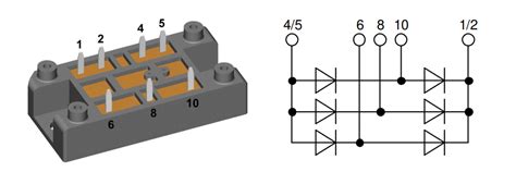MDMA120U1600VA Standard Rectifier Module - IXYS | Mouser
