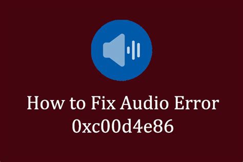 Image result for Main Win32 Error Prototype Audio Error