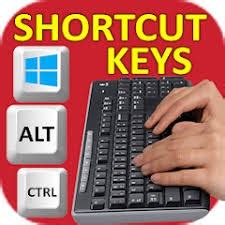 Basic Computer Shortcut Keys 的图像结果