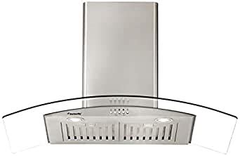 Butterfly 90cm 1000 m3/hr Chimney (Jet, 2 Baffle Filters, Steel/Grey ...