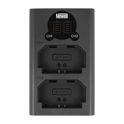 Buy Newell DL-USB-C Dual Channel Charger for NP-FZ100, Black ...