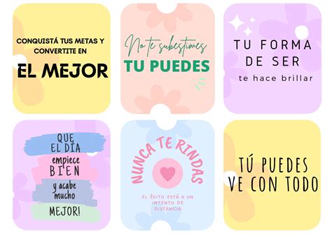 Preciosas tarjetitas con mensajes positivos para tus alumnos - Actividades de infantil y primaria
