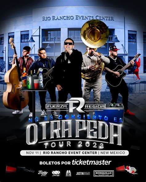 Fuerza Regida Otra Peda Tour New Mexico Rio Rancho Event Center, Rio ...