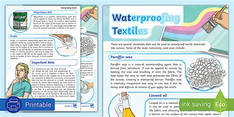 Waterproofing Textiles