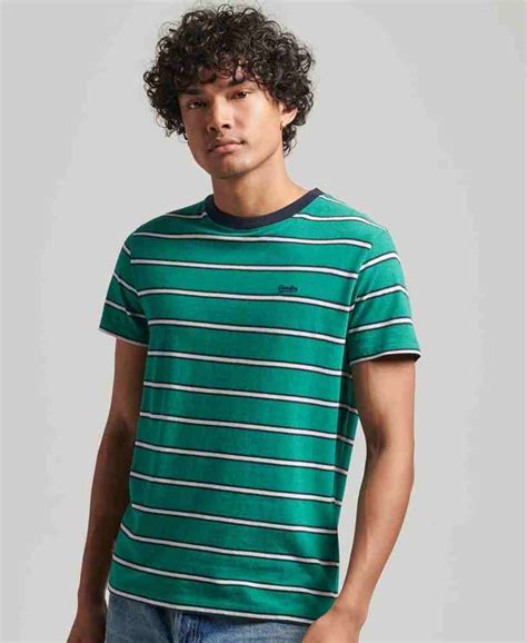 ORGANIC COTTON VINTAGE STRIPED T-SHIRT