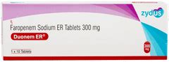 Duonem 300 Mg Tablet Er 10 - Uses, Side Effects, Dosage, Price | Truemeds