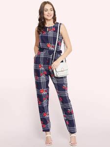 FABTALK Polka Print Women Jumpsuit - Buy FABTALK Polka Print Women ...