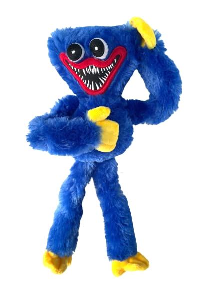 Buy Beautiful Blue Huggy Wuggy Plush toy poppy Playtime Horror Game ...