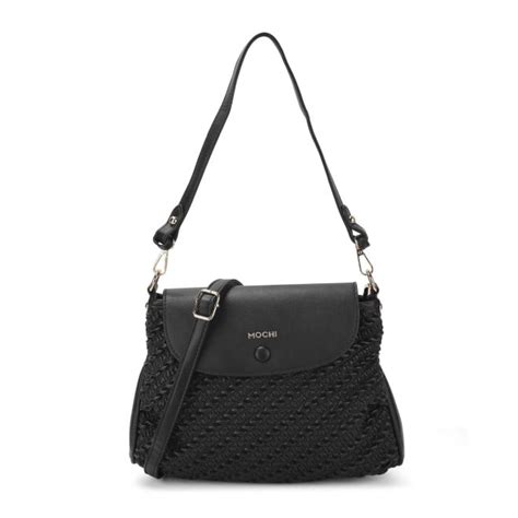 Buy Mochi Women Black Casual Sling Bag Online | SKU: 66-506-11-10 ...