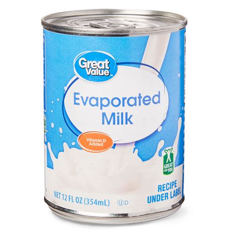 Great Value Evaporated Milk, 12 Fl Oz – BrickSeek