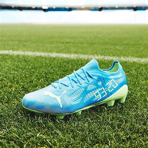 Puma Ultra 1.4 x 93:20 Limited Edition FG/AG - Light Blue - Mens Boots ...
