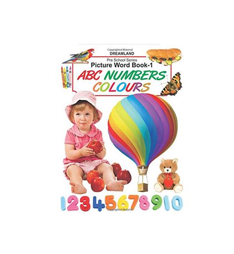 Children's Picture word-book Part 1 ABC, Numbers, Colours (English ...