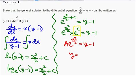 Image result for Separable Equations Examples