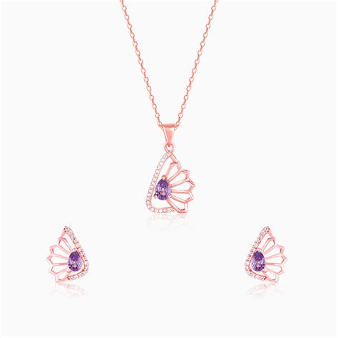 Buy Jewellery Sets Online in India | Silver, Gold-Plated & Rose Gold ...