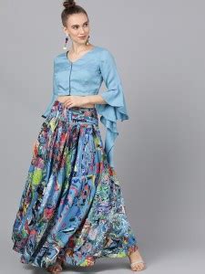 Indo Western Lehenga - Buy Indo Western Lehenga online at Best Prices ...