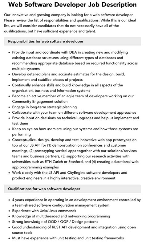 Image result for Web Software Developer Jobs