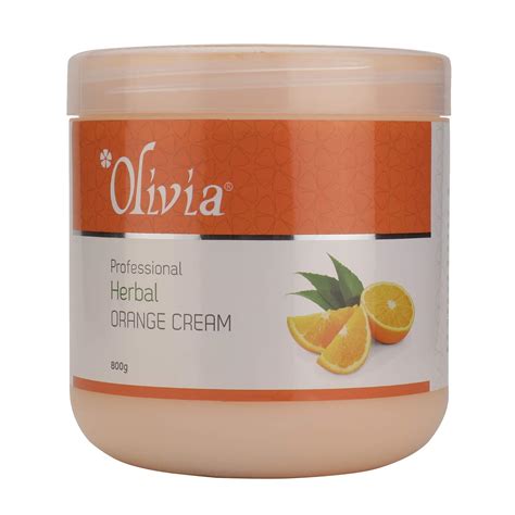 Olivia Professional Herbal Orange Facial Massage Cream 800g, 800 g ...