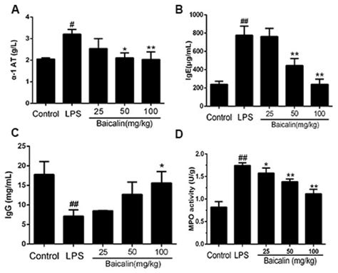 Baicalin Relieves LPS-Induced Lung Inflammation via the NF-κB and MAPK ...