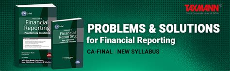 Buy Taxmann's PROBLEMS & SOLUTIONS for Financial Reporting Questions ...