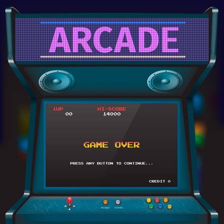 Vector Graphics Arcade Game 的图像结果