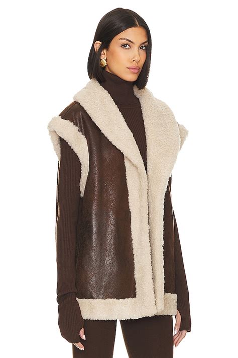 SIMONMILLER Jetz Vest in Choco Brown | REVOLVE