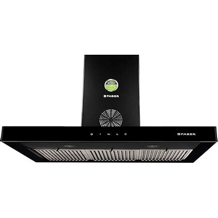Faber 90 cm 6 way Silent Suction,1250 m³/hr Auto-Clean Kitchen Chimney ...