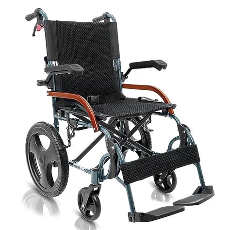 KosmoCare Tranz Dzire Aluminium Folding Wheelchair with Seat Belt ...