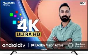 Foxsky 127 cm (50 inch) Ultra HD (4K) LED Smart Android TV Online at ...