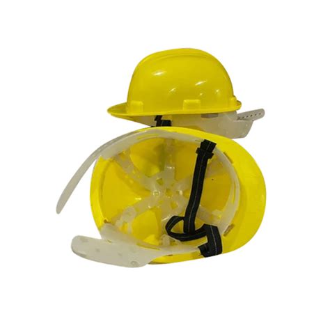 Affordable Price PVC Safety Helmet in Yellow - Open Face Helmet for ...